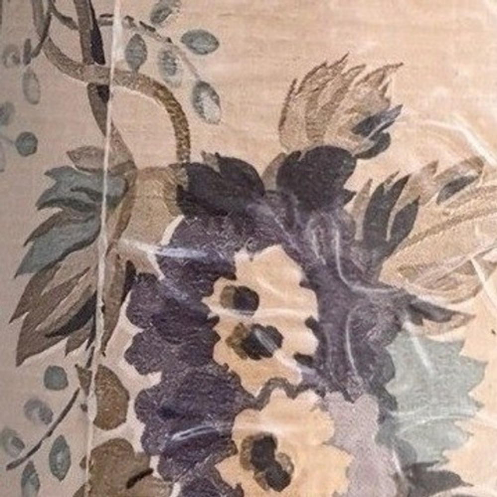Vintage C & A Wallcoverings Floral Wallpaper Prepasted 33ft x 20.5in Cottagecore